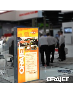 Vinilo ORAJET 3850 para la publicidad a largo plazo en exteriores, en particular para la publicidad luminosa