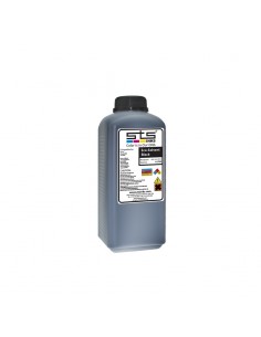 Bote de tinta negro compatible STS Eco-Solvente 1L