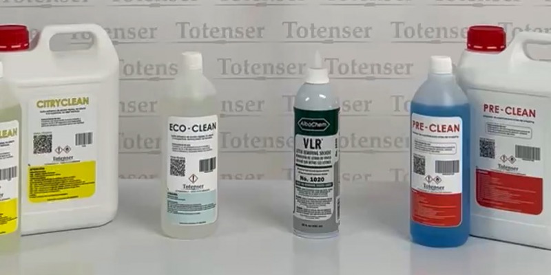 4 líquidos profesionales para quitar adhesivos, limpiar superficies y quitar vinilo textil